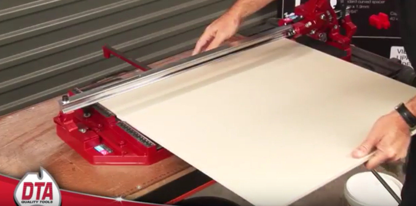 DTA Boss Pro Professional Manual Tile Cutter for Shower Tiling