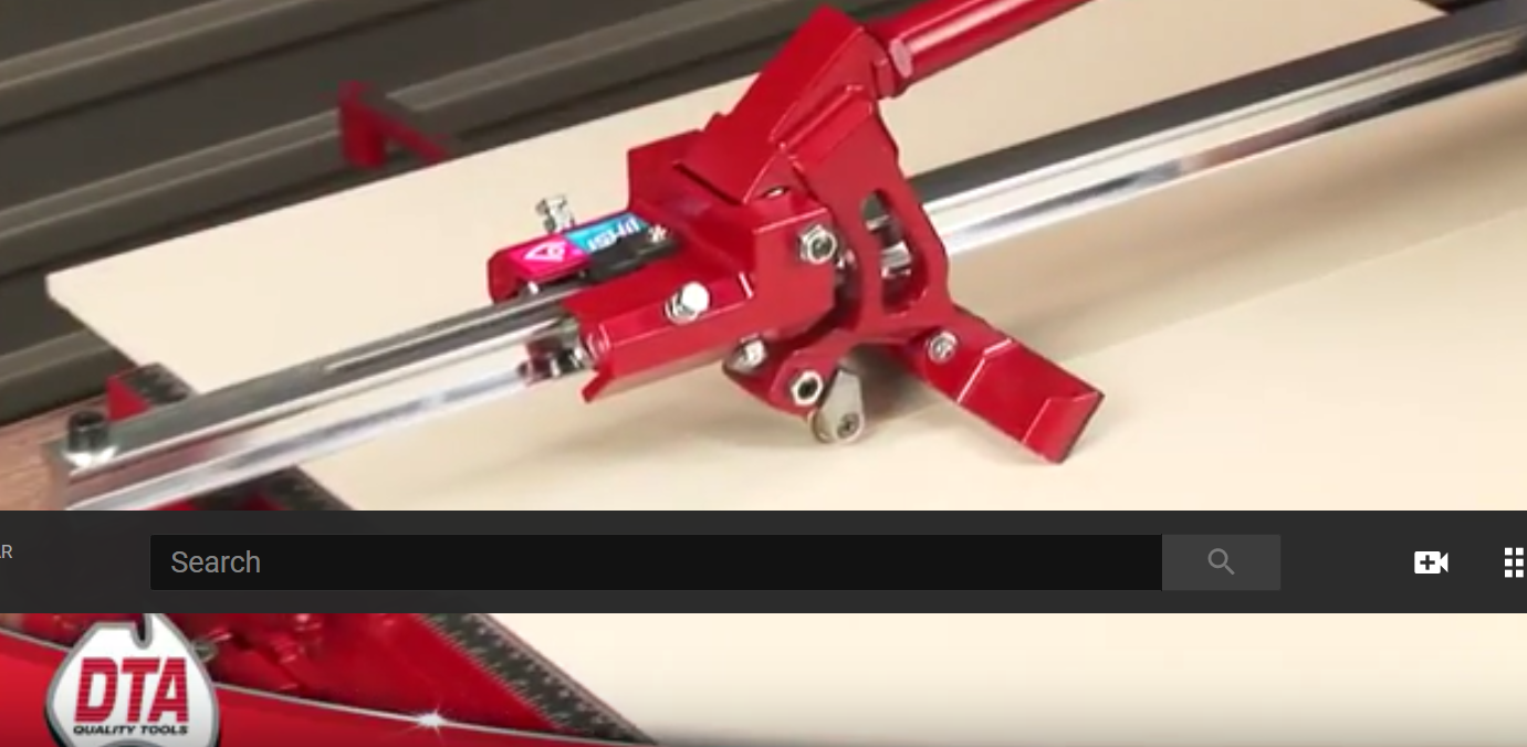 Tile Cutter, DTA Boss Professional Manual Tile Cutter for Shower Tiling