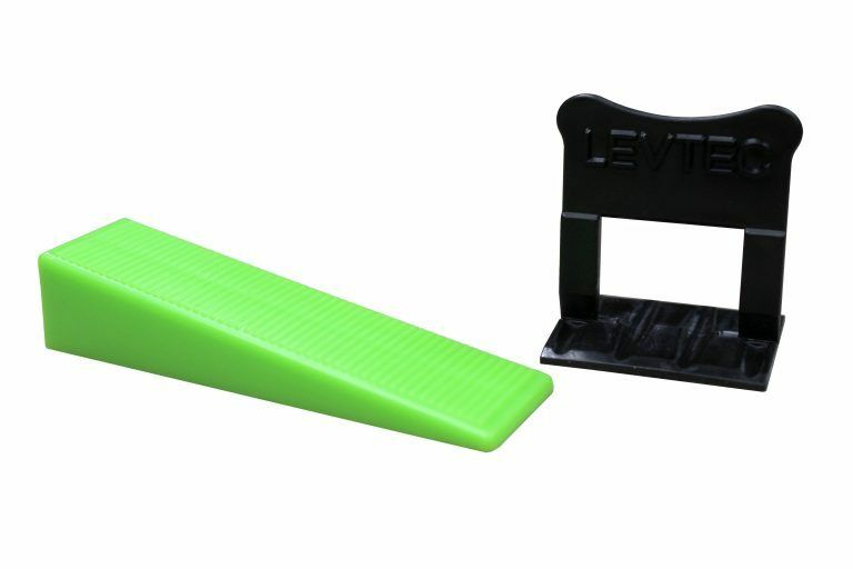 LevTec Shower Tile Leveling System – Basic Kit with 250 Clips & 250 Wedges