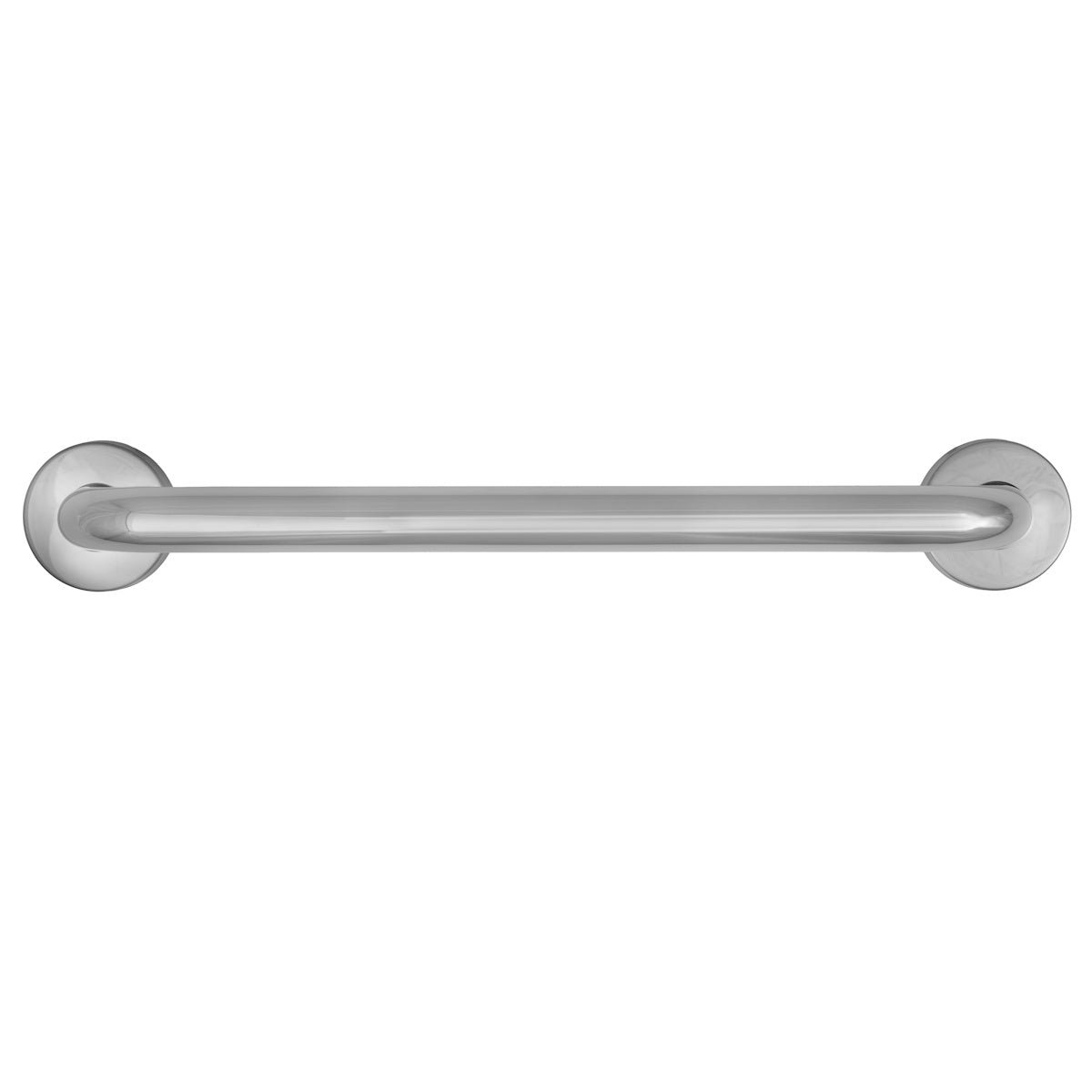 18 Inch Stainless Steel Designer Grab Bars for Shower in Brushed Satin or Polished Finish