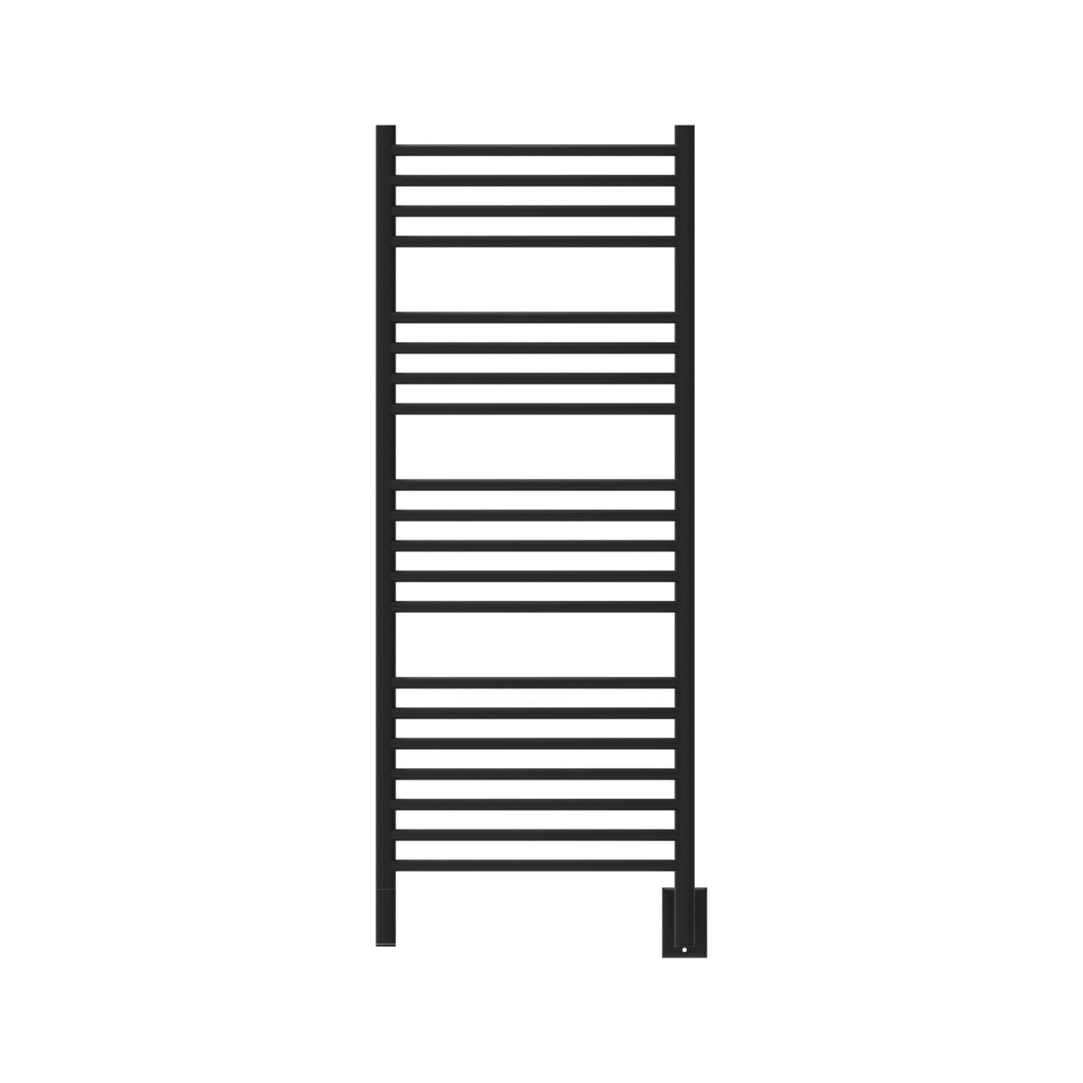 Amba Jeeves D Curved Large Towel Warmer, Hardwired, 20 Bars, W 21" H 53"