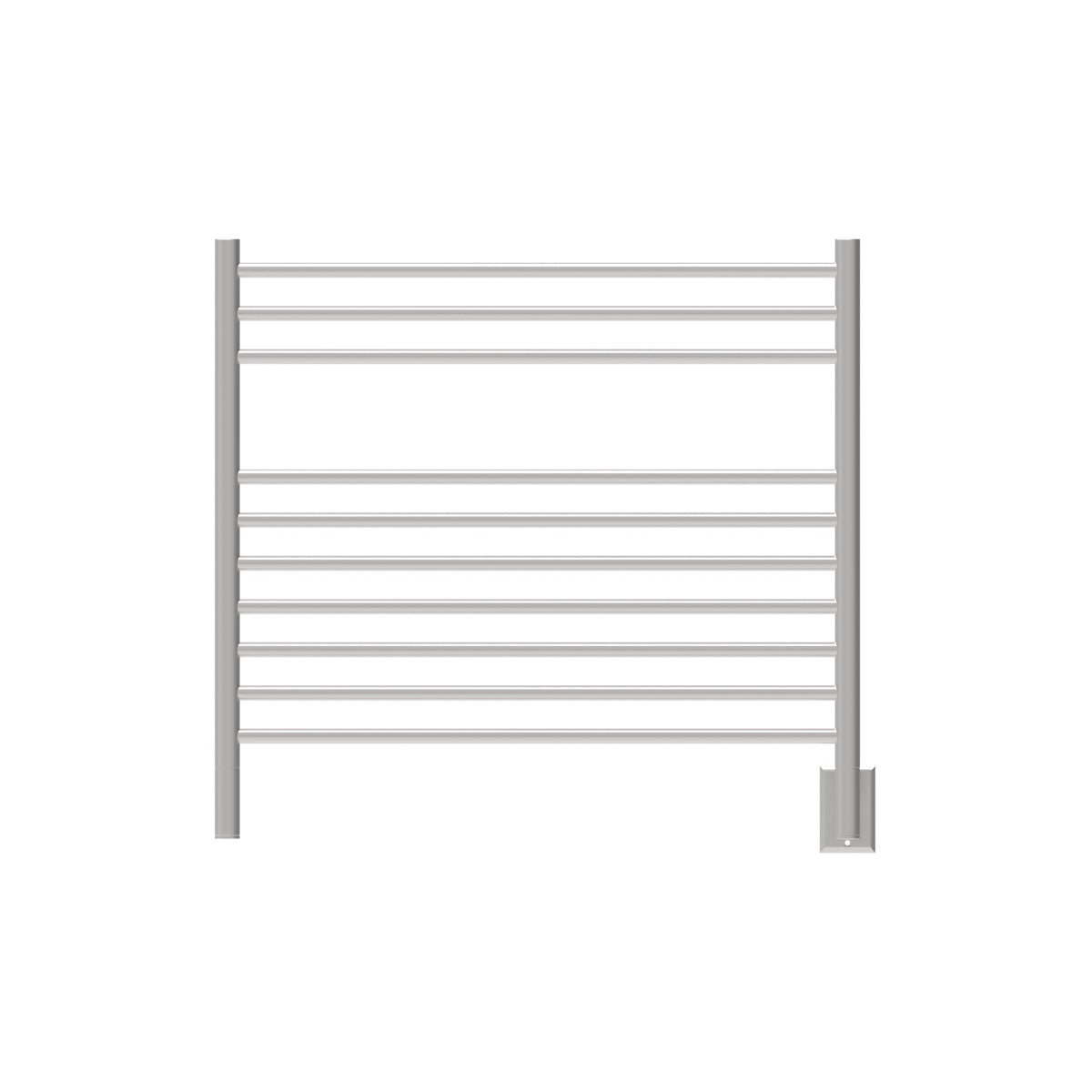 Amba Jeeves K Straight Towel Warmer Rack, Hardwired, 10 Bars, W 30" H 27"