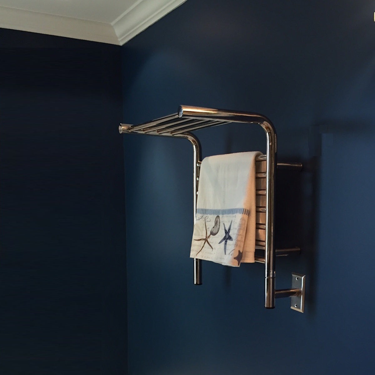 Amba Jeeves M Shelf Towel Warmer Shelf, Hardwired, 11 Bars, W 21" H 22"