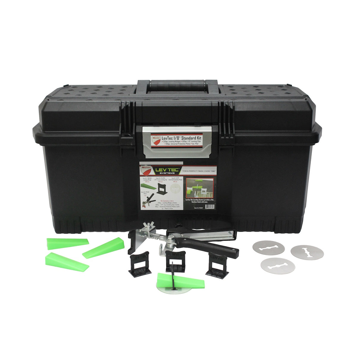 LevTec Shower Tile Leveling System – Pro Kit for Lippage-Free Tile
