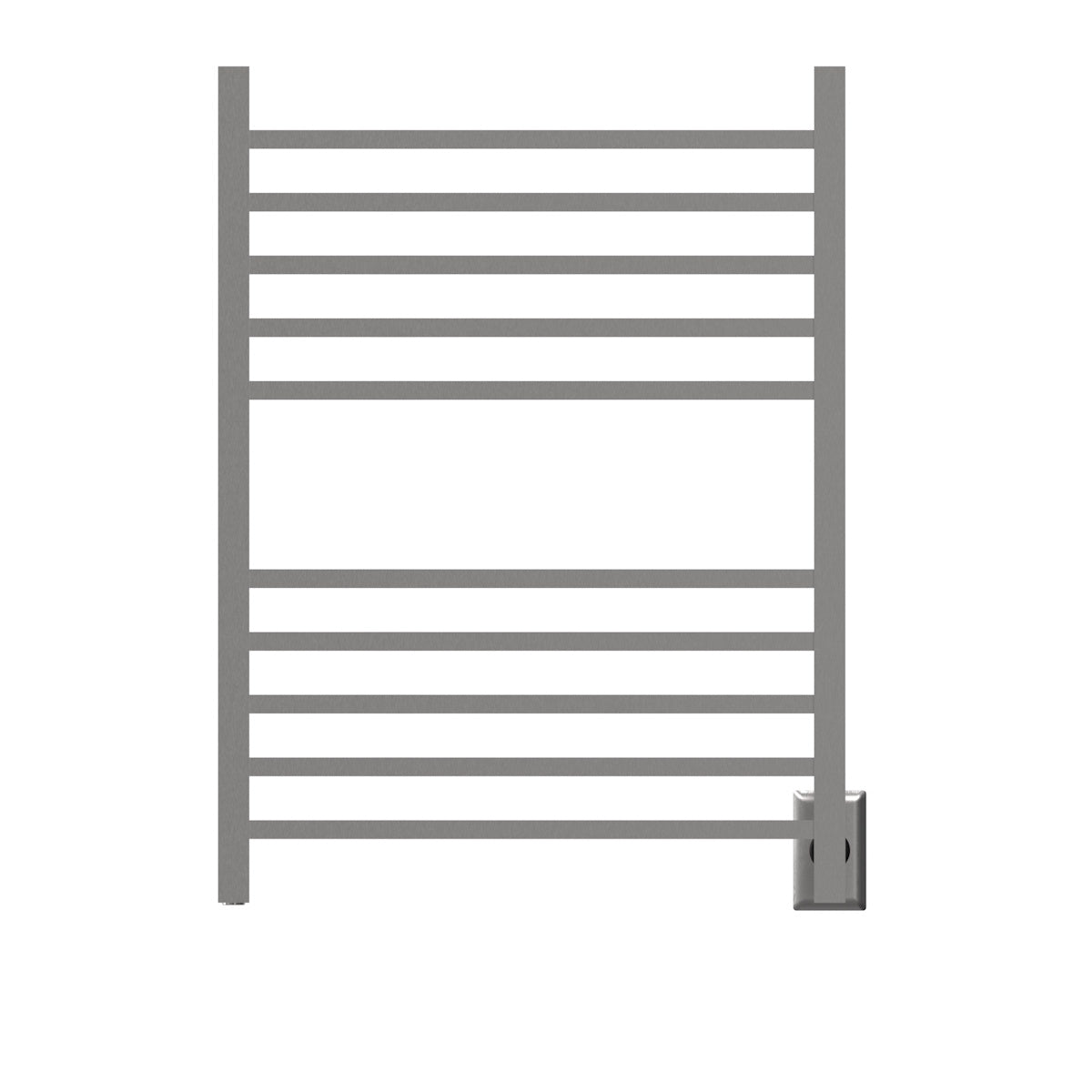 Amba Radiant Square 10 Bar Towel Warmer - Plug-in or Hardwiring