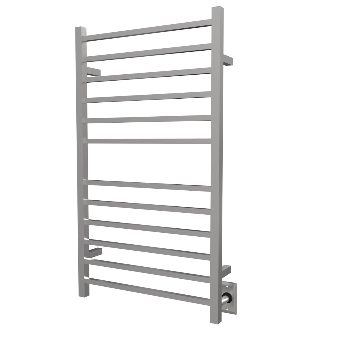 Amba Radiant Wall Mounted Towel Warmer, 12 Square Bars Towel Warmer
