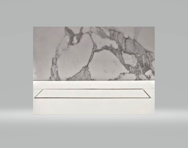 16 Inch Invisible Linear Shower Drain by SereneDrains