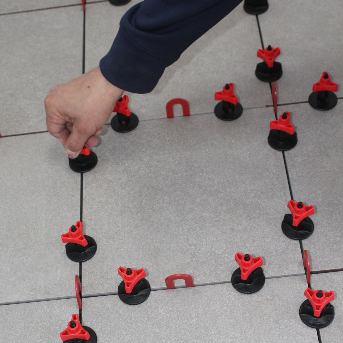 Spin Doctor Level Head Tile Leveling System