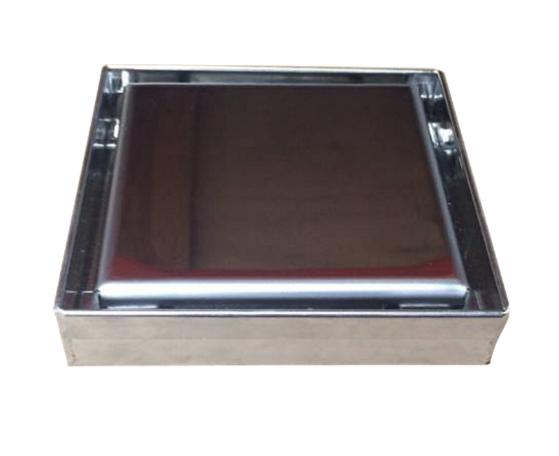 5 Inch Shower Drain Solid Flat Cover Design by Serene Drains Shower