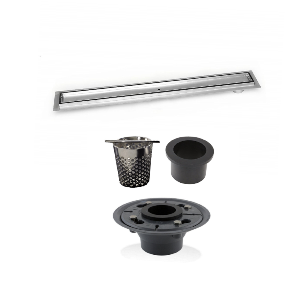 SiSi - strainer-Siphon combination for floor level shower drains