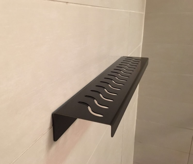 Oil Rubbed Bronze Shower Shelf, Stainless Steel Wall Mount Shower ...