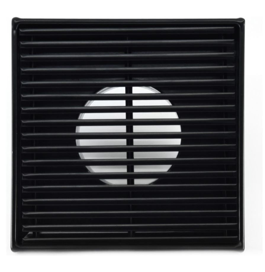 4 Inch Square Shower Drains Linear Wedge Design by SereneDrains