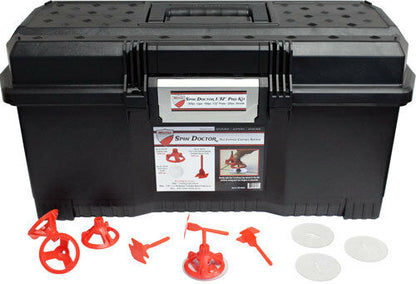 Spin Doctor PRO Tile Leveling System Kit for Shower Tile Installation