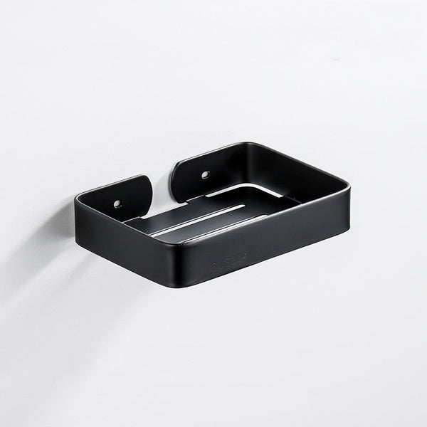 Wall Mounted Black Soap Dish, Stainless Steel Luxury Soap Dishes