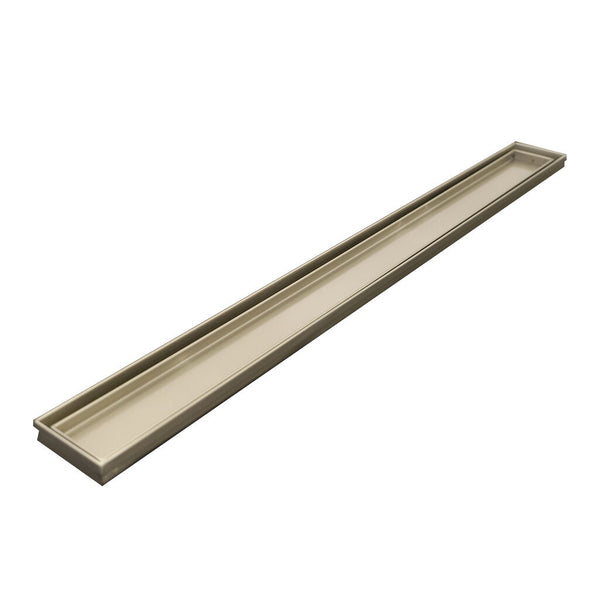 36 Inch Tileable Linear Drains, ARDEX TLT Linear Drains for Mud Bed Installations