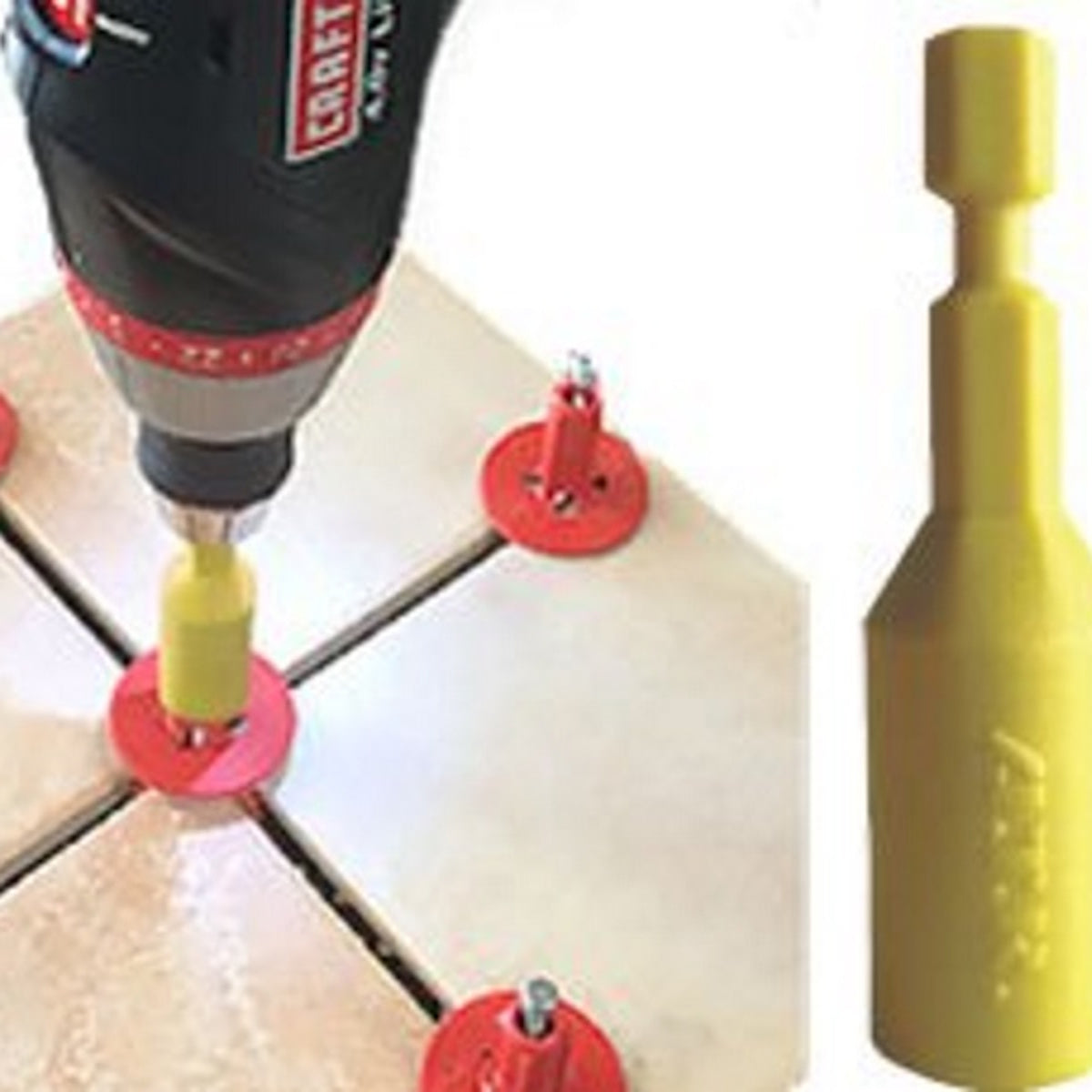 Tile Leveling System 800-Piece Offset Brick Kit, Covers 570 Sq. Ft. for Shower & Bathroom Tile