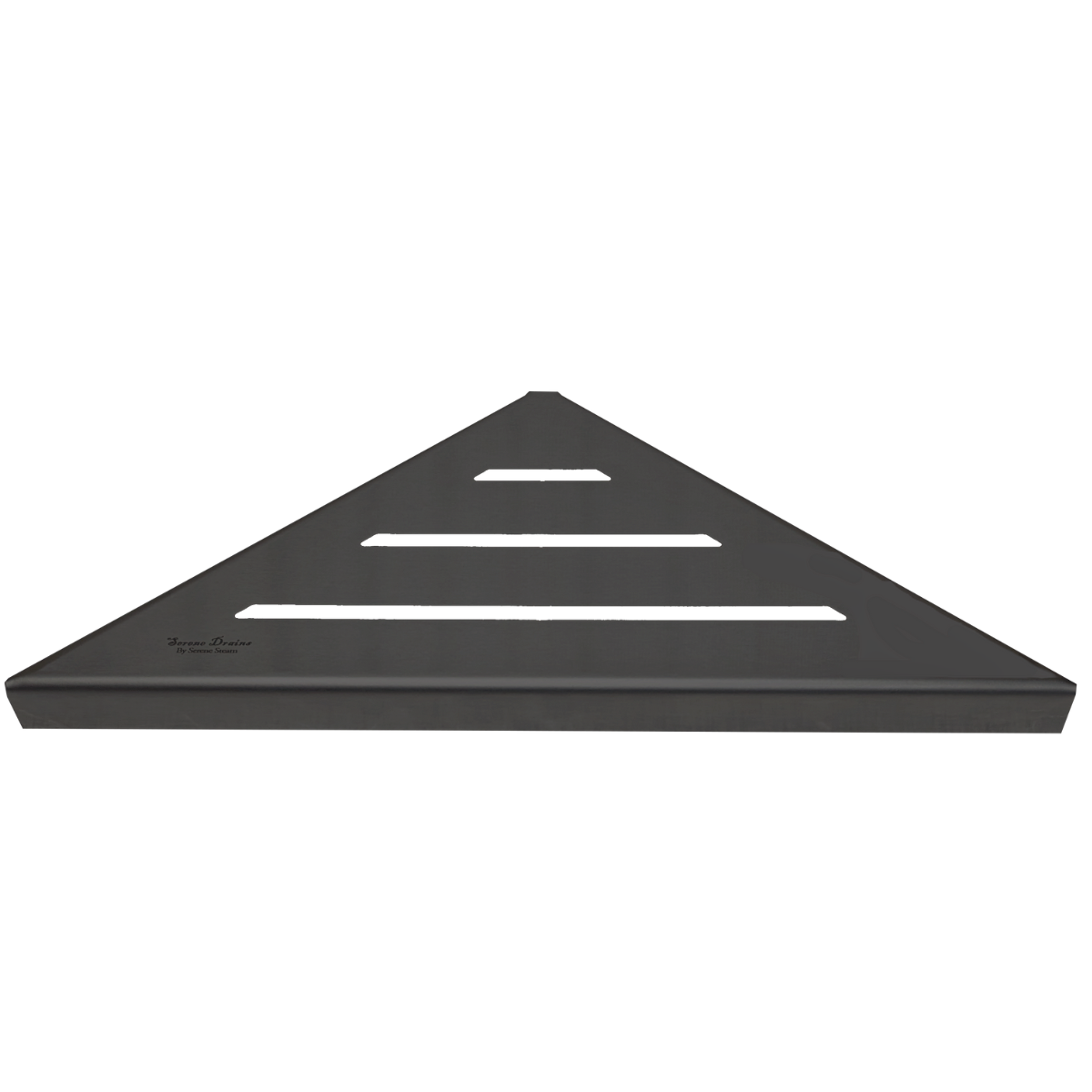 Black Corner Shower Shelf