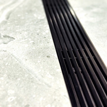 32 Inch Wall-Mounted, Wall-to-Wall Linear Shower Drain – Sits Flush Against the Walls