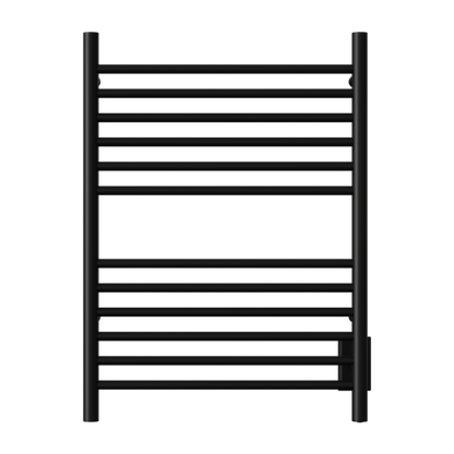 Amba Cape Straight Towel Warmer, 12 Bars, Plug-In or Hardwired, W 23" H 31.5"