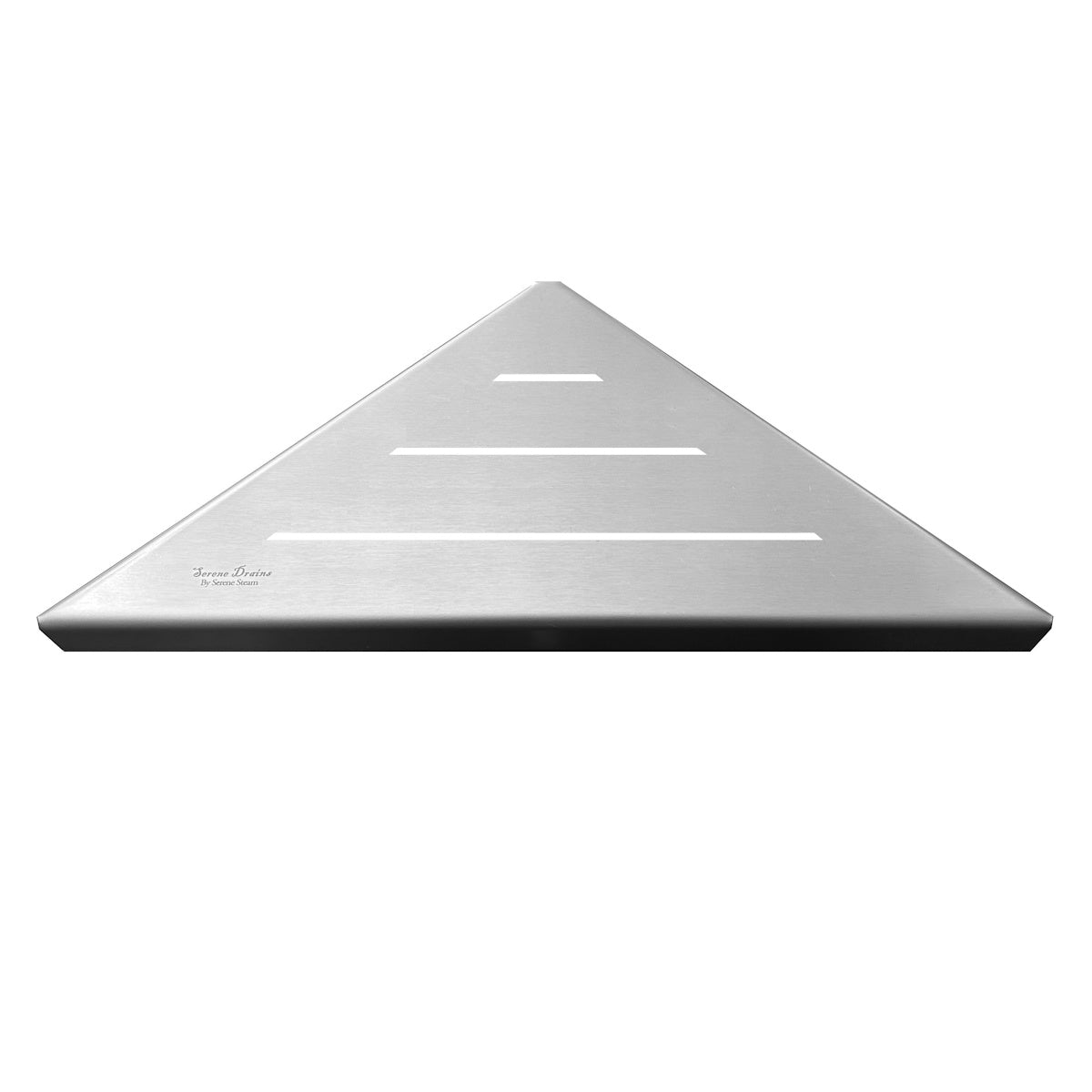 Corner Shower Caddy Wall Mounted, 9 Inch Triangle Shower Shelf - Brushed