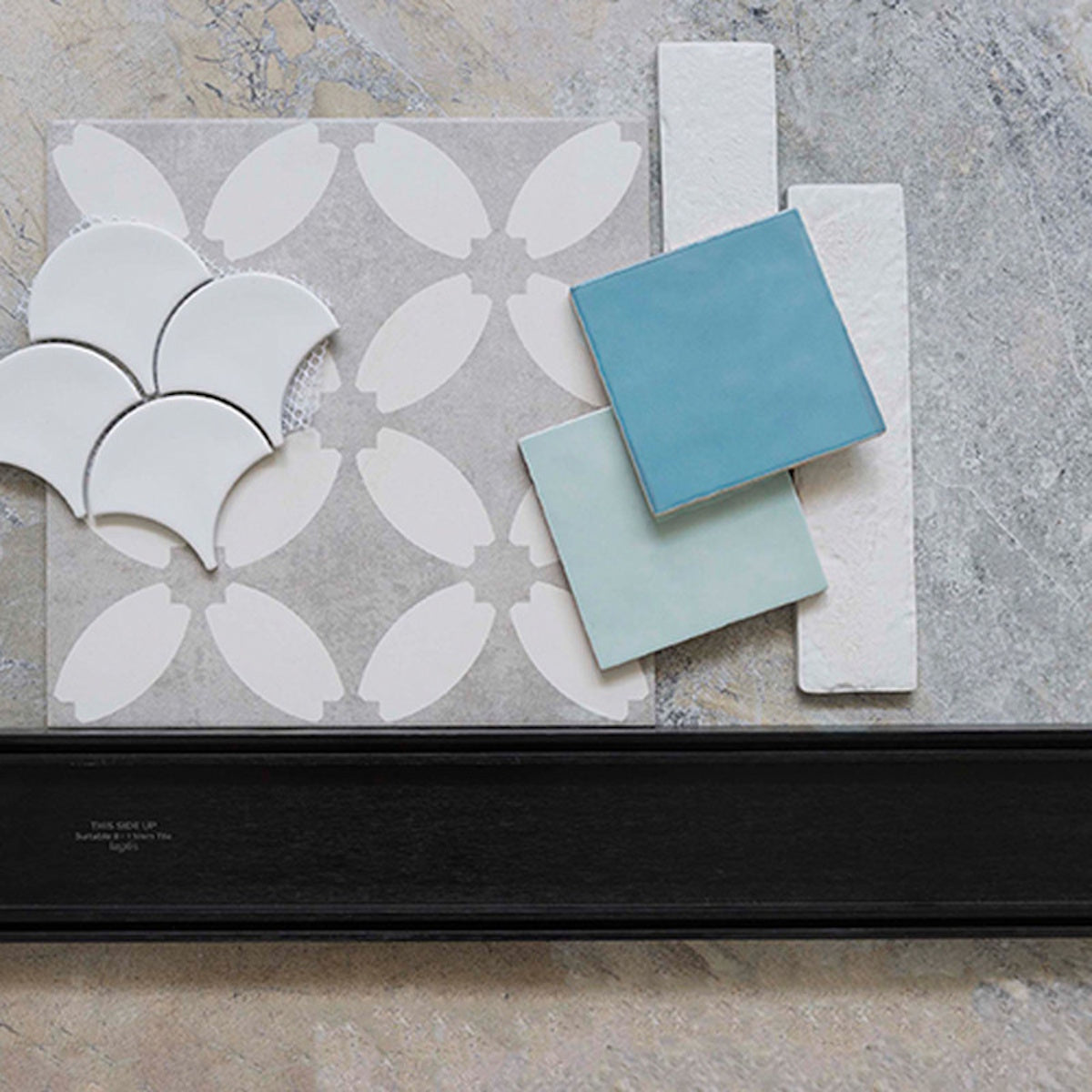 Custom Length Linear Shower Drain, Slimline Tile Insert Cover – Custom Size