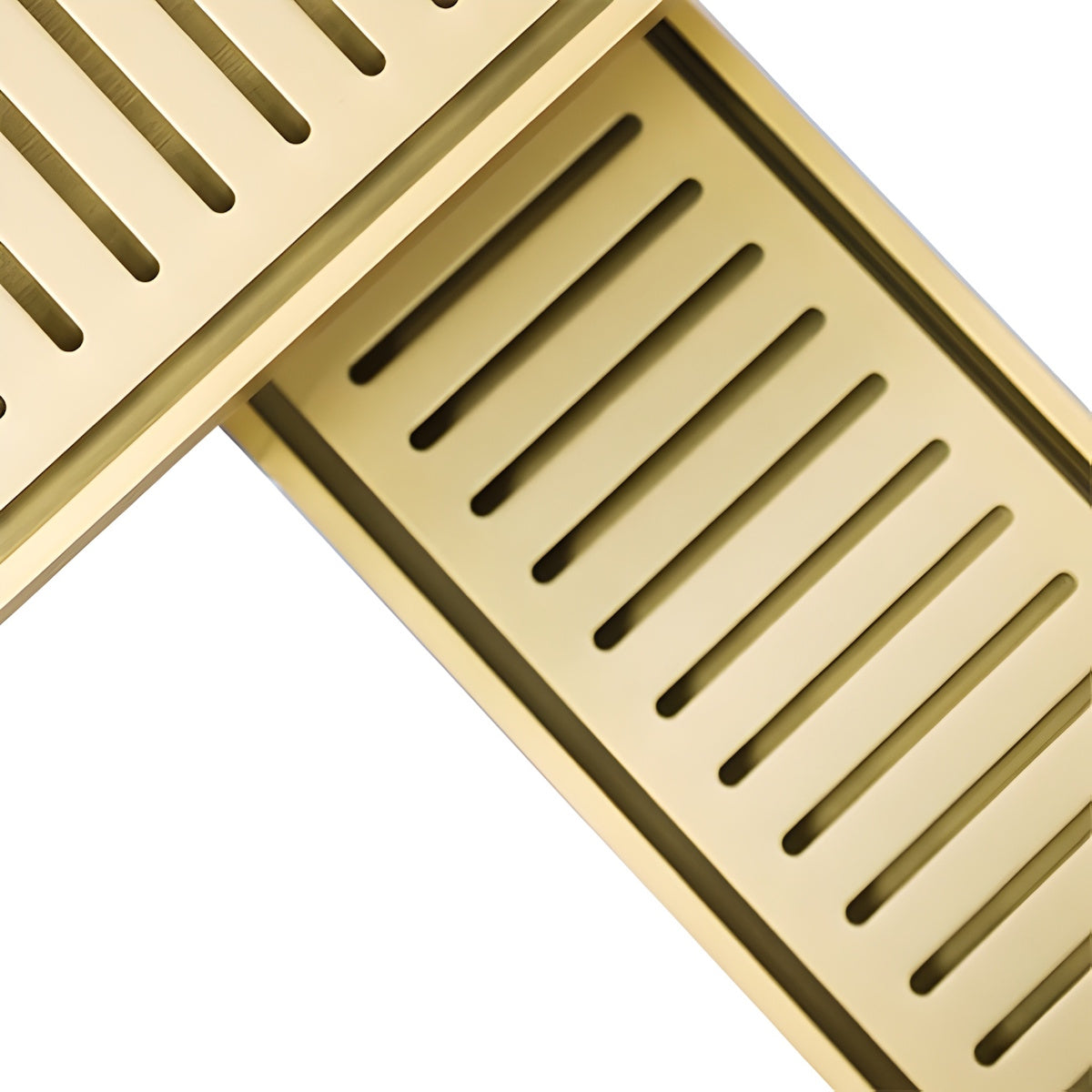 Custom Linear Shower Drain, Lauxes Grates NeXT Generation Decorative Drains, 2ft