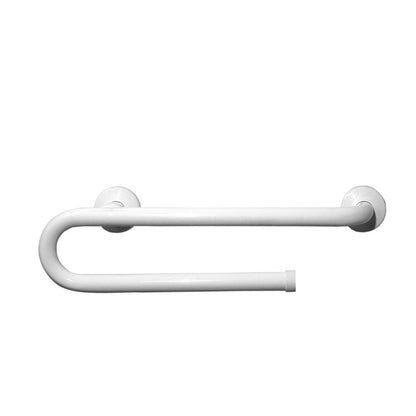 Vinyl-Coated Combination Grab Bar and Towel Holder for Bathroom Safety