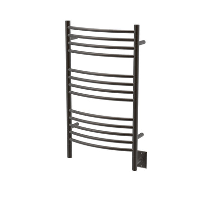 Amba Jeeves C Curved Towel Warmer, Hardwired, 13 Bars, W 21" H 36"