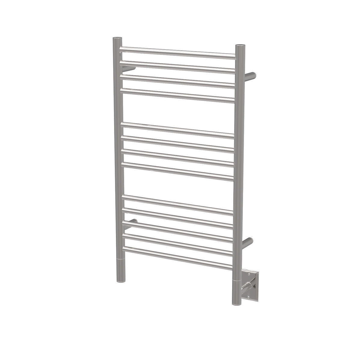 Amba Jeeves C Straight Towel Warmer for Bathrooms, Hardwired, 13 Bars, W 21" H 36"