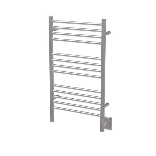 Amba Jeeves C Straight Towel Warmer for Bathrooms, Hardwired, 13 Bars, W 21" H 36"