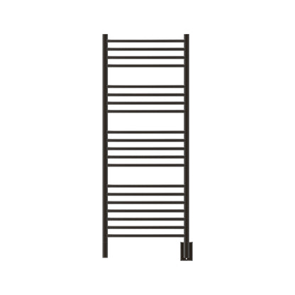 Amba Jeeves D Curved Large Towel Warmer, Hardwired, 20 Bars, W 21" H 53"