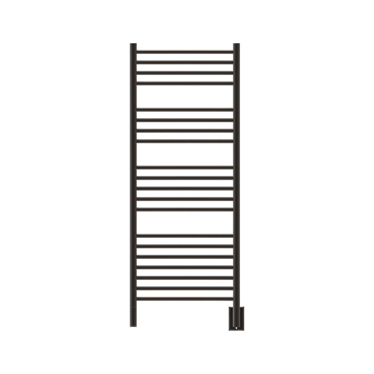 Amba Jeeves D Straight Large Towel Warmer, Hardwired, 20 Bars, W 21" H 53"