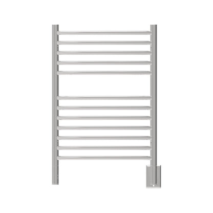 Amba Jeeves E Straight Towel Warmer Rack, Hardwired, 12 Bars, W 21" H 31"