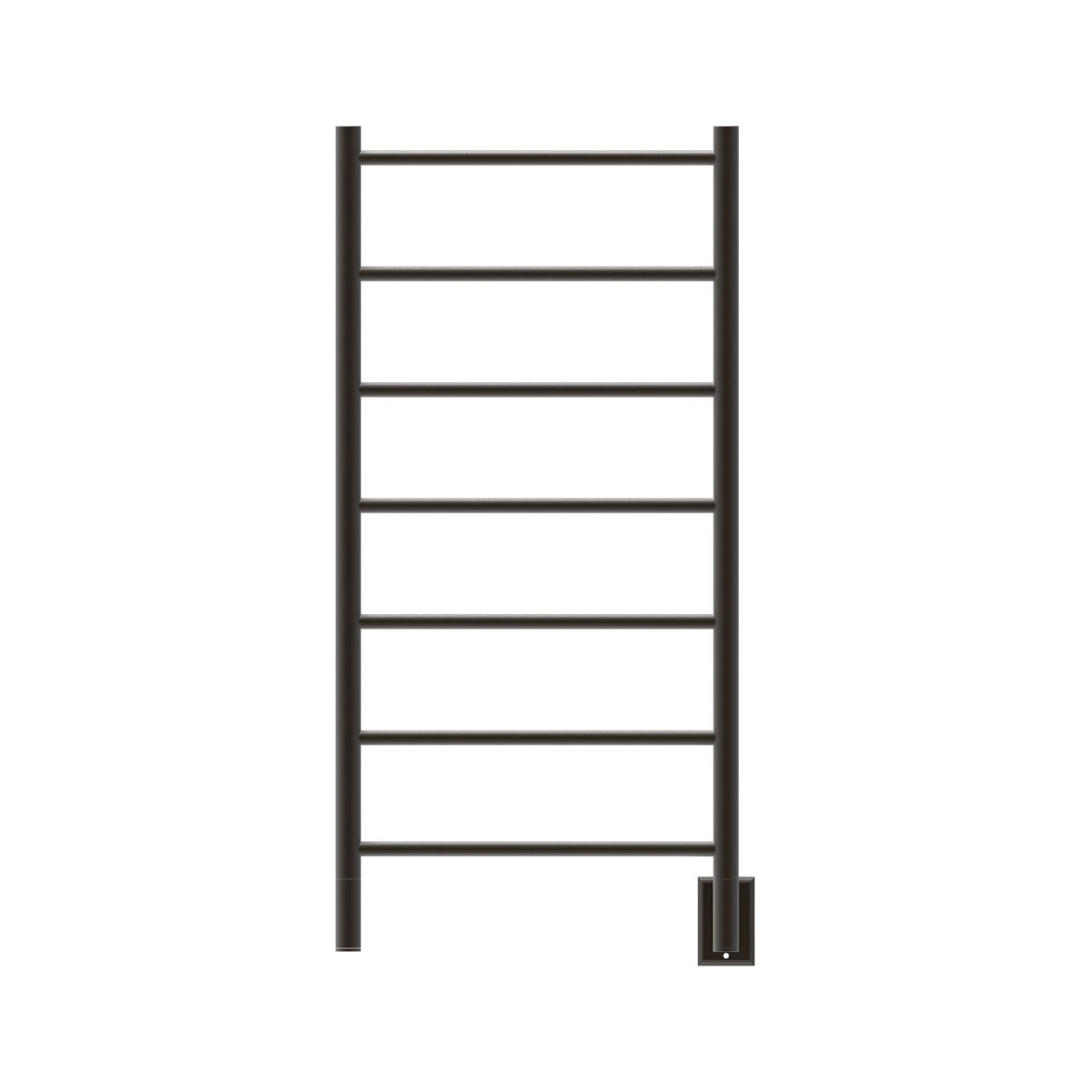 Amba Jeeves F Straight Towel Warmer Rack, Hardwired, 7 Bars, W 21" H 41"
