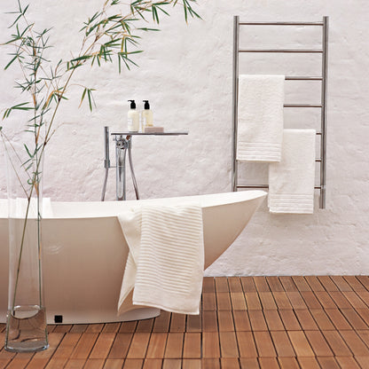 Amba Jeeves F Straight Towel Warmer Rack, Hardwired, 7 Bars, W 21" H 41"