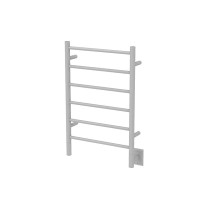 Amba Jeeves J Straight Towel Warmer Rack, 6 Bars, Hardwired, 21" W x 31" H