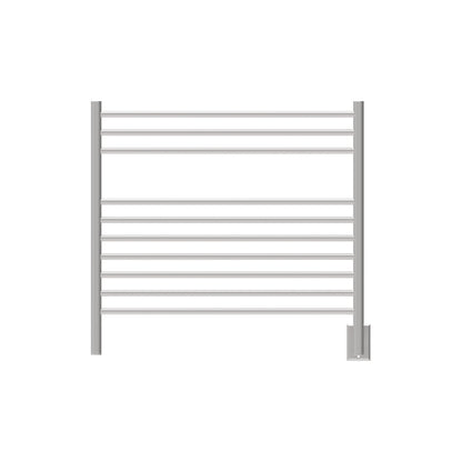 Amba Jeeves K Straight Towel Warmer Rack, Hardwired, 10 Bars, W 30" H 27"