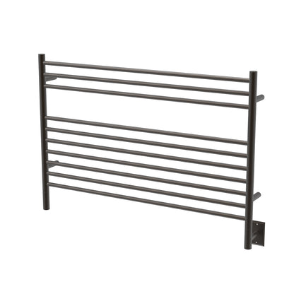 Amba Jeeves L Straight Towel Warmer for Bathroom, Hardwired, 10 Bars, W 40" H 27"