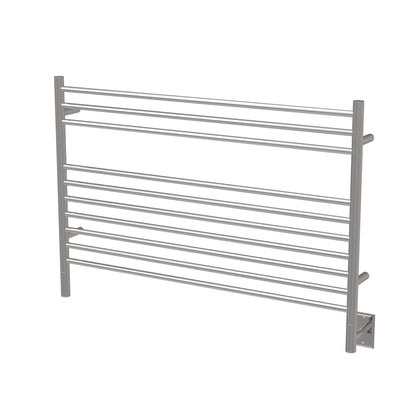 Amba Jeeves L Straight Towel Warmer for Bathroom, Hardwired, 10 Bars, W 40" H 27"
