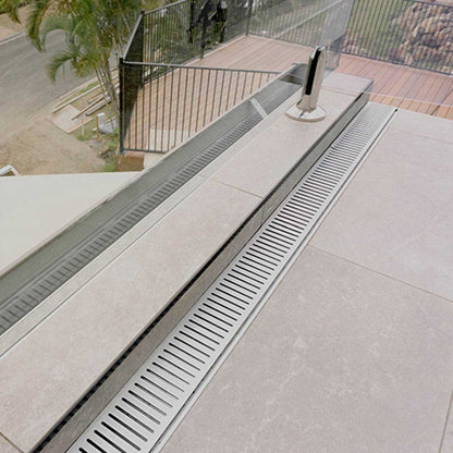 Tailor Made Shower Drains, Lauxes Grates NeXT Generation 48 Inch Linear Drains, 4ft