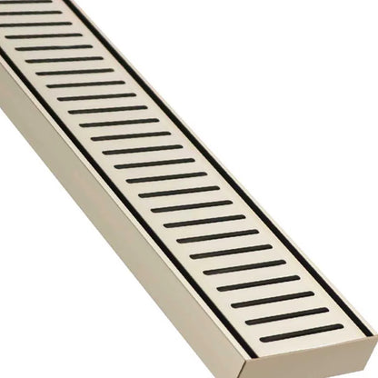 Tailor Made Shower Drains, Lauxes Grates NeXT Generation 48 Inch Linear Drains, 4ft