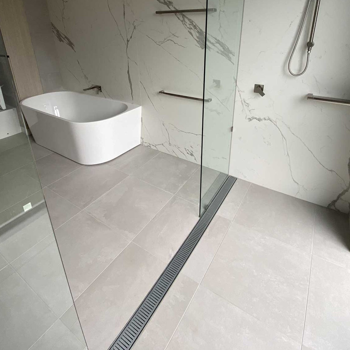 Tailor Made Shower Drains, Lauxes Grates NeXT Generation 48 Inch Linear Drains, 4ft