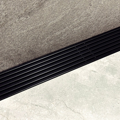 32 Inch Wall-Mounted, Wall-to-Wall Linear Shower Drain – Sits Flush Against the Walls