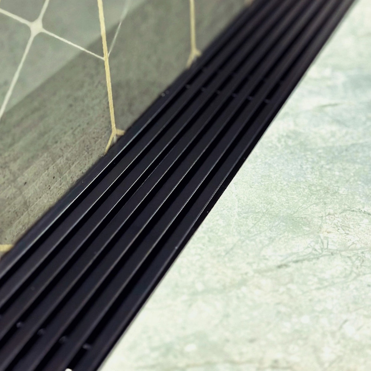 32 Inch Wall-Mounted, Wall-to-Wall Linear Shower Drain – Sits Flush Against the Walls