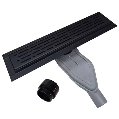 SereneDrains Satin Gold Linear Drains with Horizontal Side Outlet Discharge