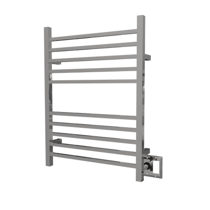 Amba Radiant Square 10 Bar Towel Warmer - Plug-in or Hardwiring