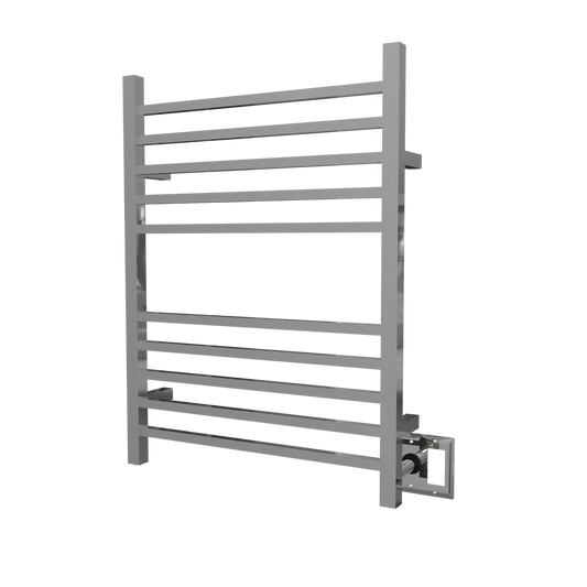 Amba Radiant Square 10 Bar Towel Warmer - Plug-in or Hardwiring