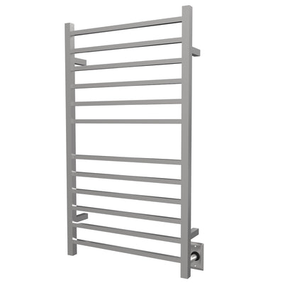 Amba Radiant Wall Mounted Towel Warmer, 12 Square Bars Towel Warmer