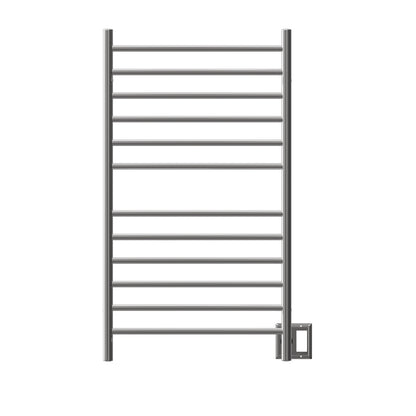 Amba Radiant Wall mounted Towel Warmer, Large Straight 12 Bar Towel Warmer