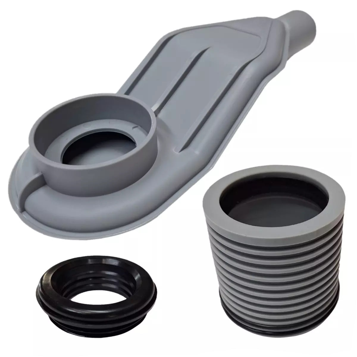 SereneDrains Horizontal Side Discharge Outlet with Extension Fitting ...